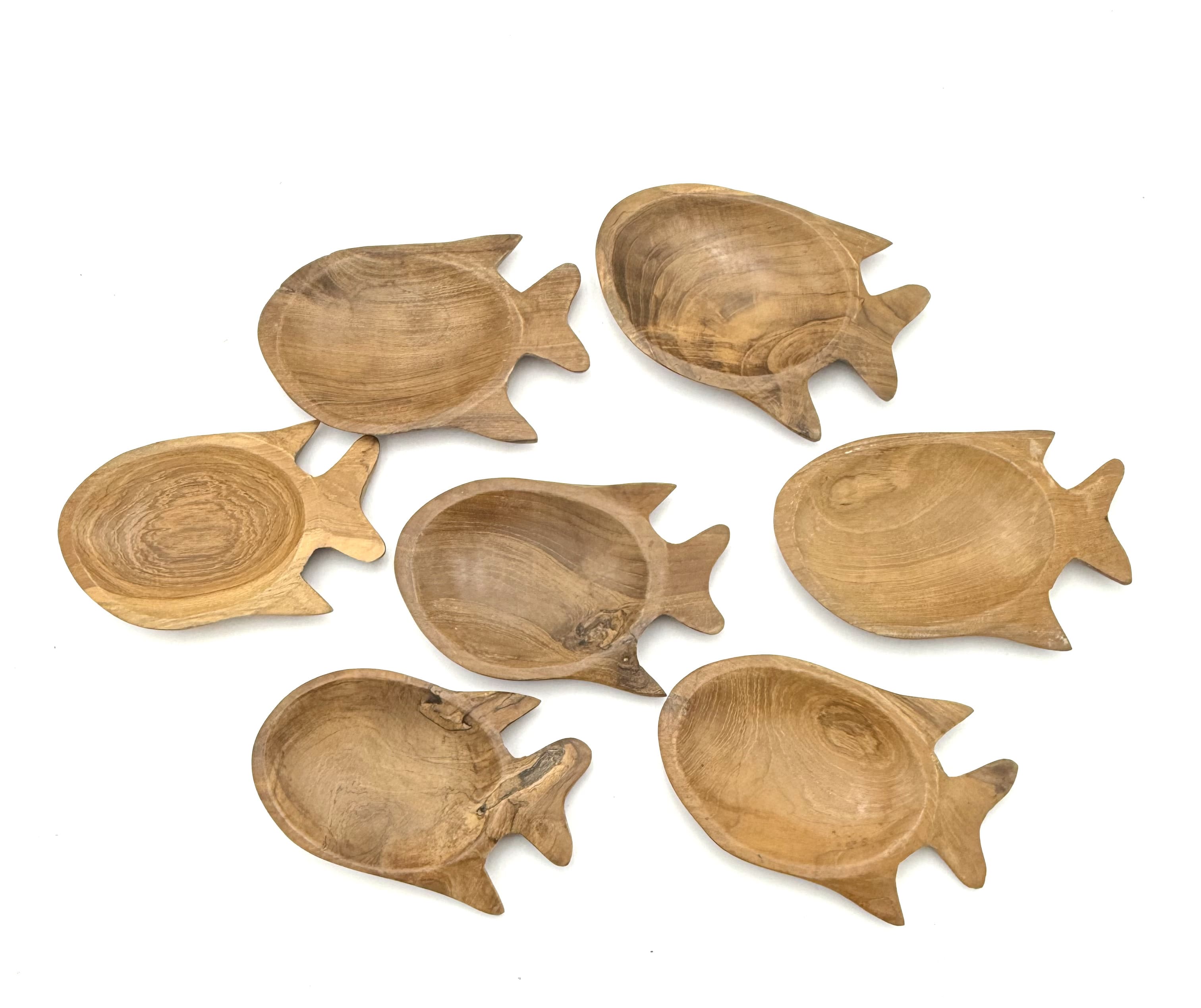 Tinca - piattino in legno a forma di pesce