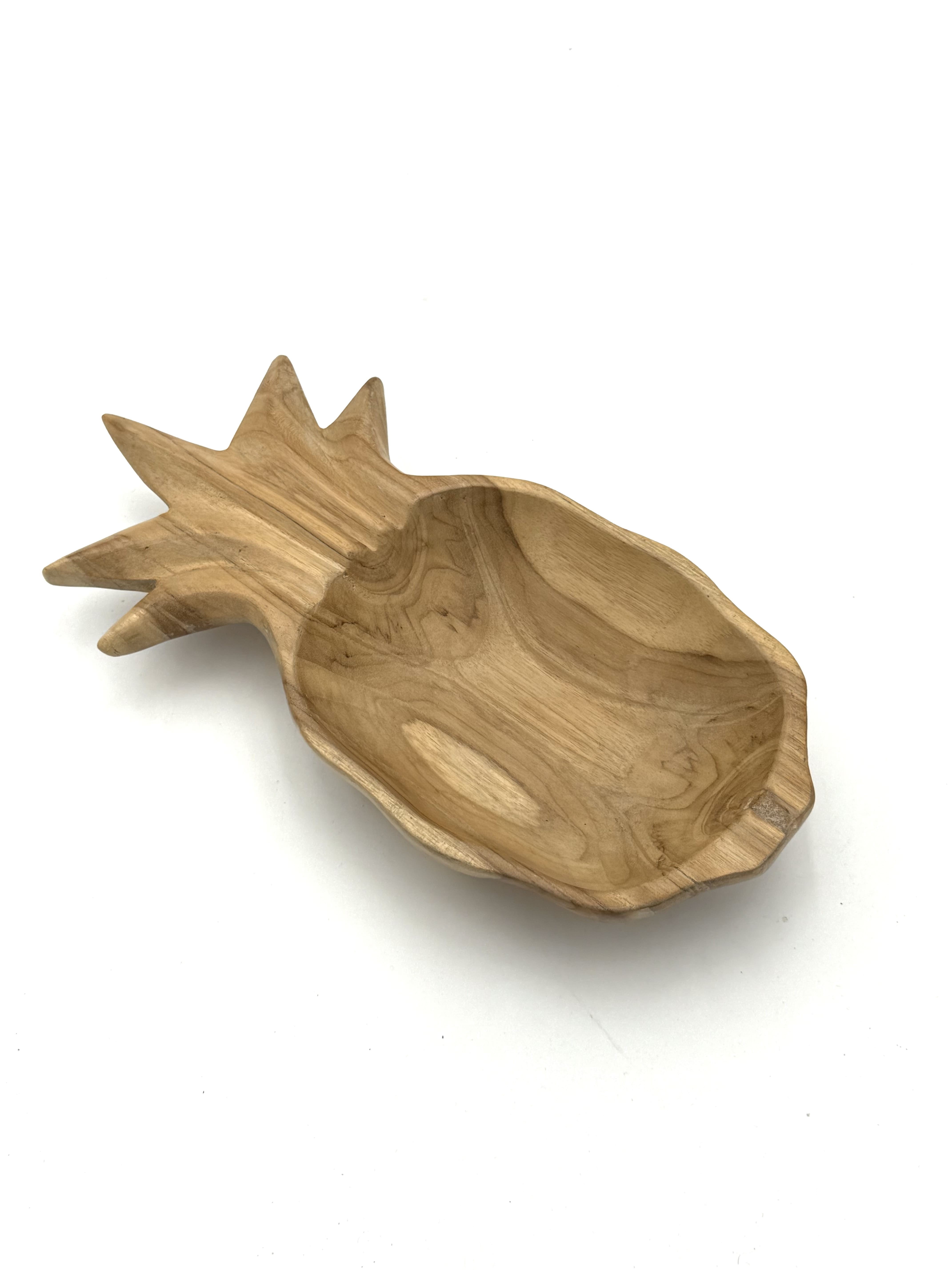 Ananas - Ciotola in legno a forma di ananas