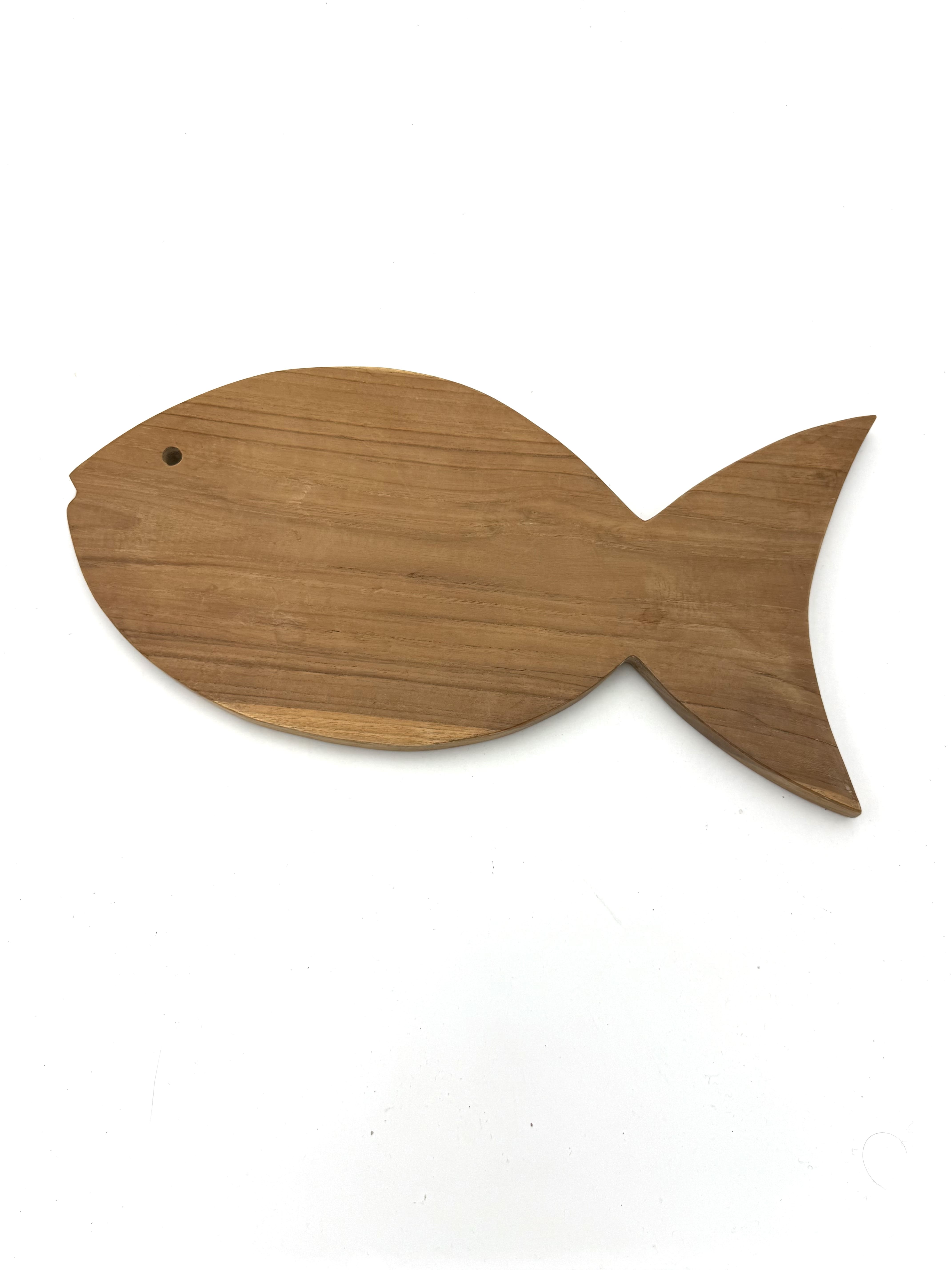 Tagliere a forma di pesce in legno