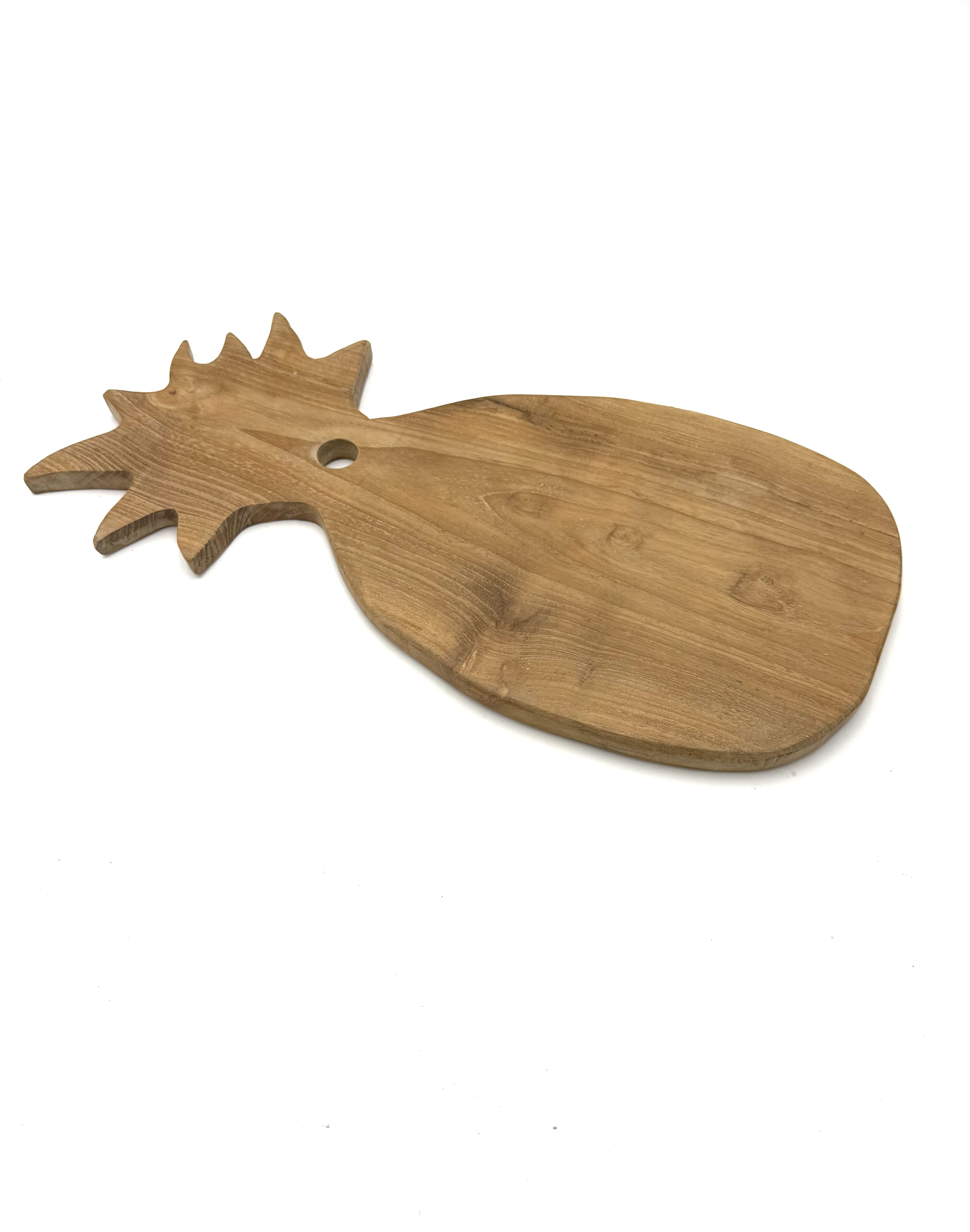 Tagliere a forma di ananas in legno