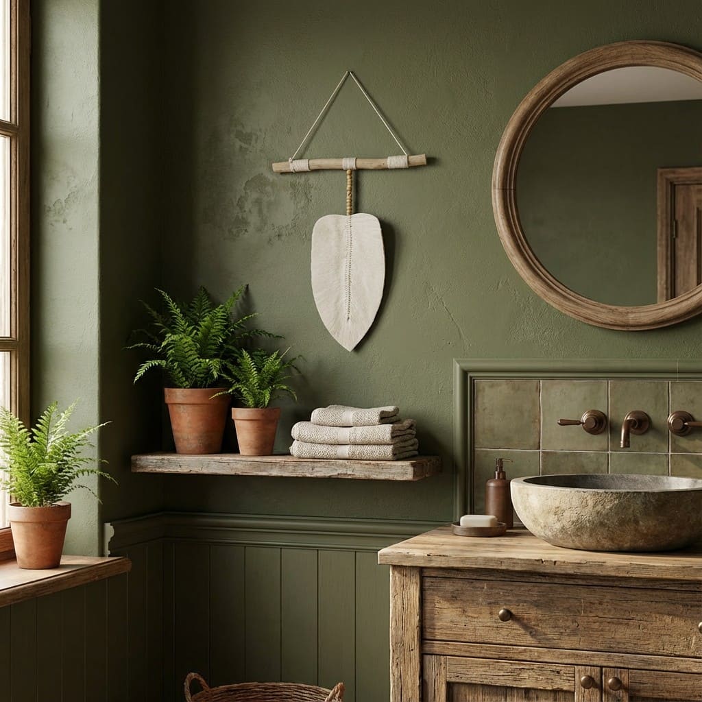 Foglia in macramè - Il canto