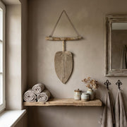 Foglia in macramè - Il canto