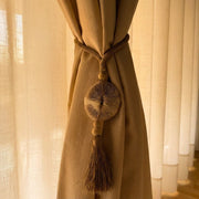 Embrasse lunga con conchiglia marziano e rafia