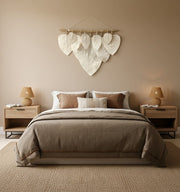 Foglie in macramè - Il bosco sospeso