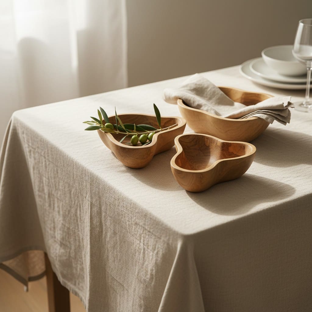 Nuvola - Ciotola in legno a forma di nuvola