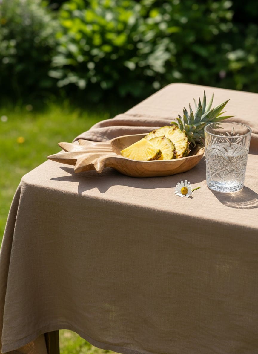 Ananas - Ciotola in legno a forma di ananas